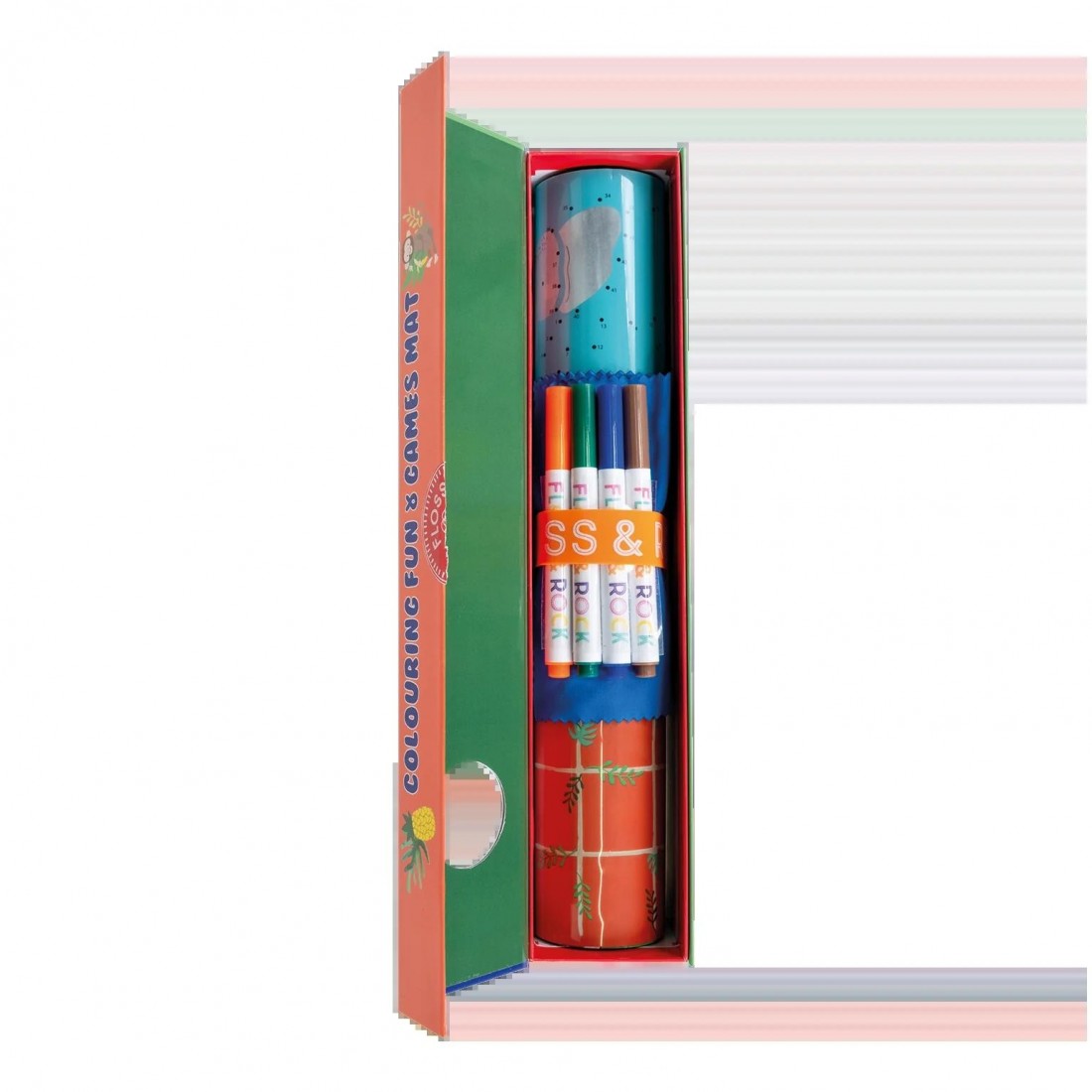 Ρολό ζωγραφικής και δραστηριοτήτων Jungle 49P6077 Floss & Rock