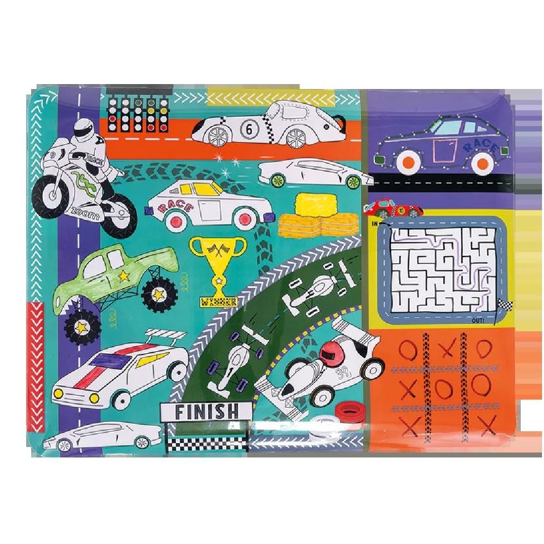 Ρολό ζωγραφικής και δραστηριοτήτων Cars 49P6075 Floss & Rock