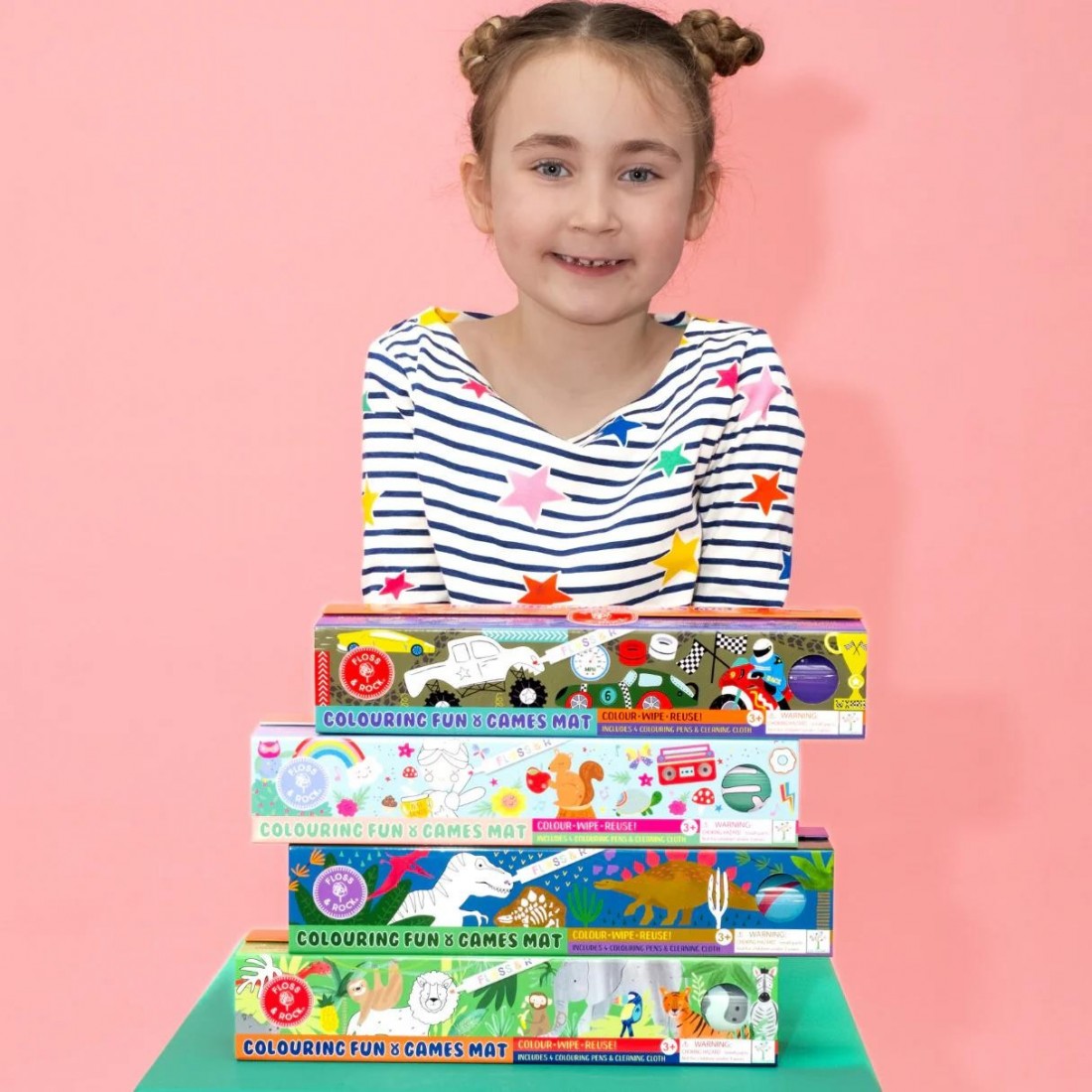 Ρολό ζωγραφικής και δραστηριοτήτων Dino 49P6078 Floss & Rock