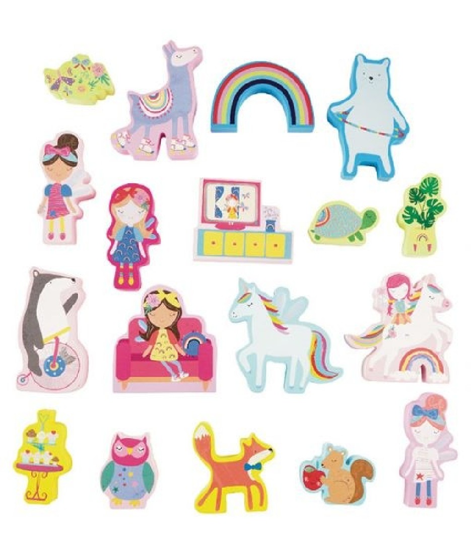 Κουκλόσπιτο Playbox Rainbow Fairy 41P3661 Floss & Rock