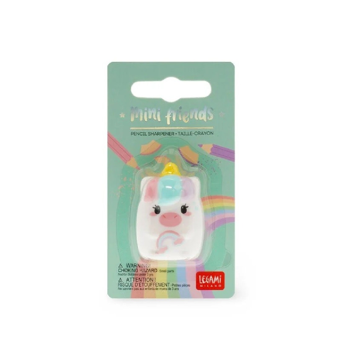 Legami Pencil Sharpener Unicorn Mini Friends