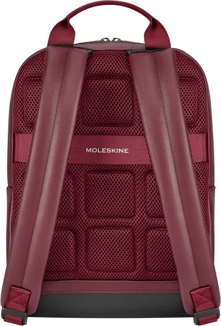 Moleskine Small Backpack 13inches Classic Collection Raspberry Red