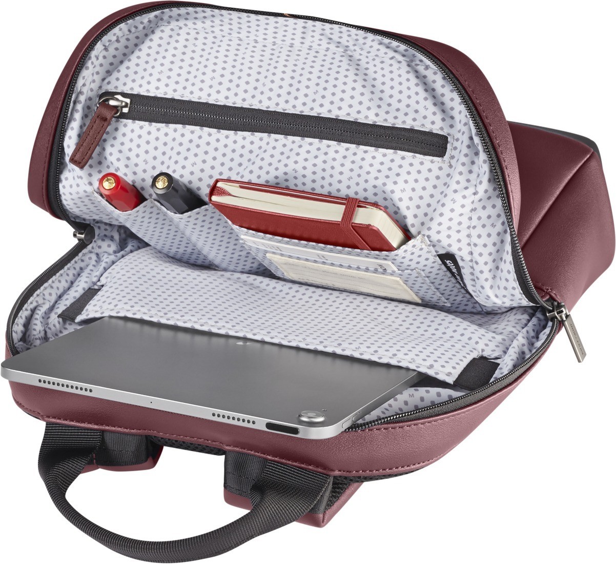 Moleskine Small Backpack 13inches Classic Collection Raspberry Red