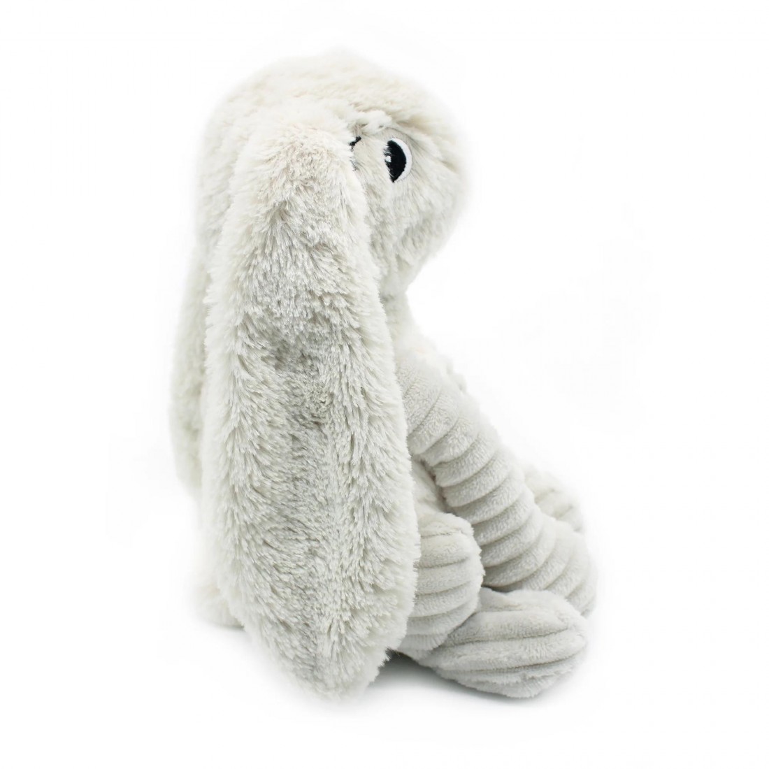 Toudou the rabbit plush toy grey mum and baby Les Ptipotos 74003 Les Deglingos.