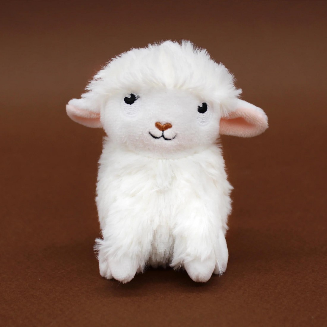 Olou sheep soft toy mom and her white baby Les Ptipotos 76060 Les Deglingos.