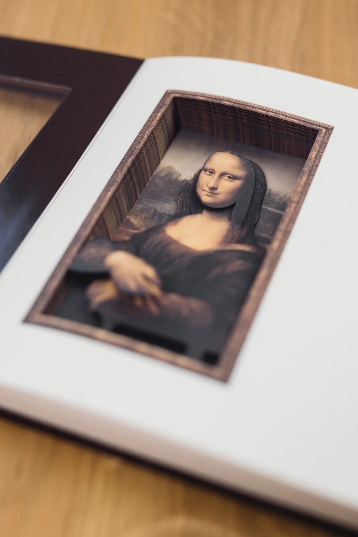 Σημειωματάριο 3D Mona Lisa  Cengo