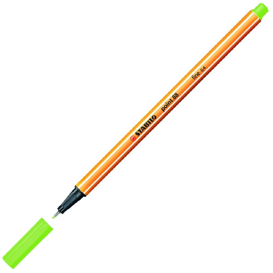 Μαρκαδόρος Point 88/033 Neon Green Stabilo