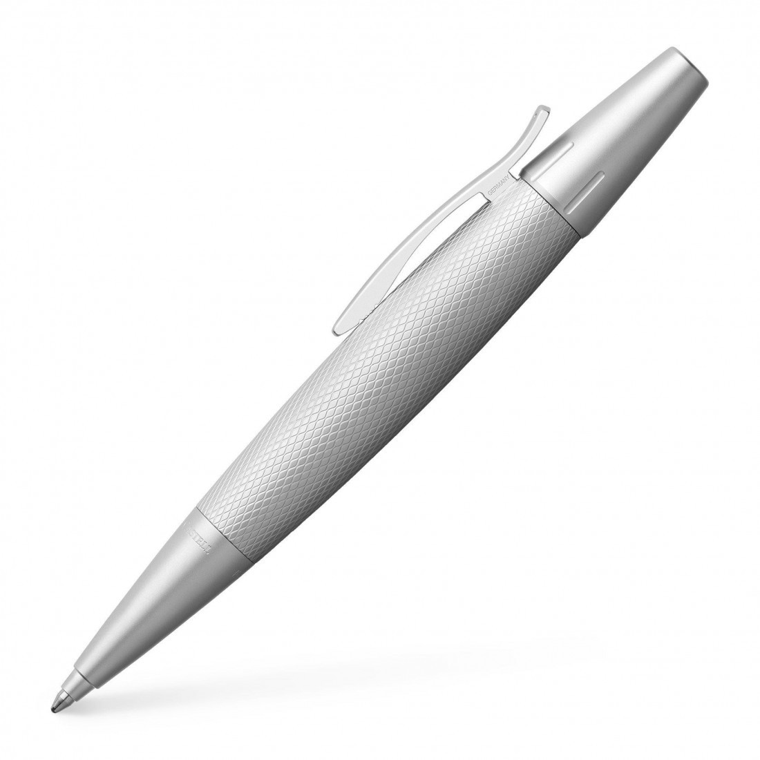 Faber Castell E-motion Pure Silver Ballpen 148676