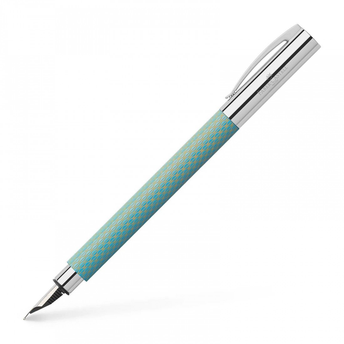 Faber Castell Ambition OpArt Sky Blue Fountain Pen 147000