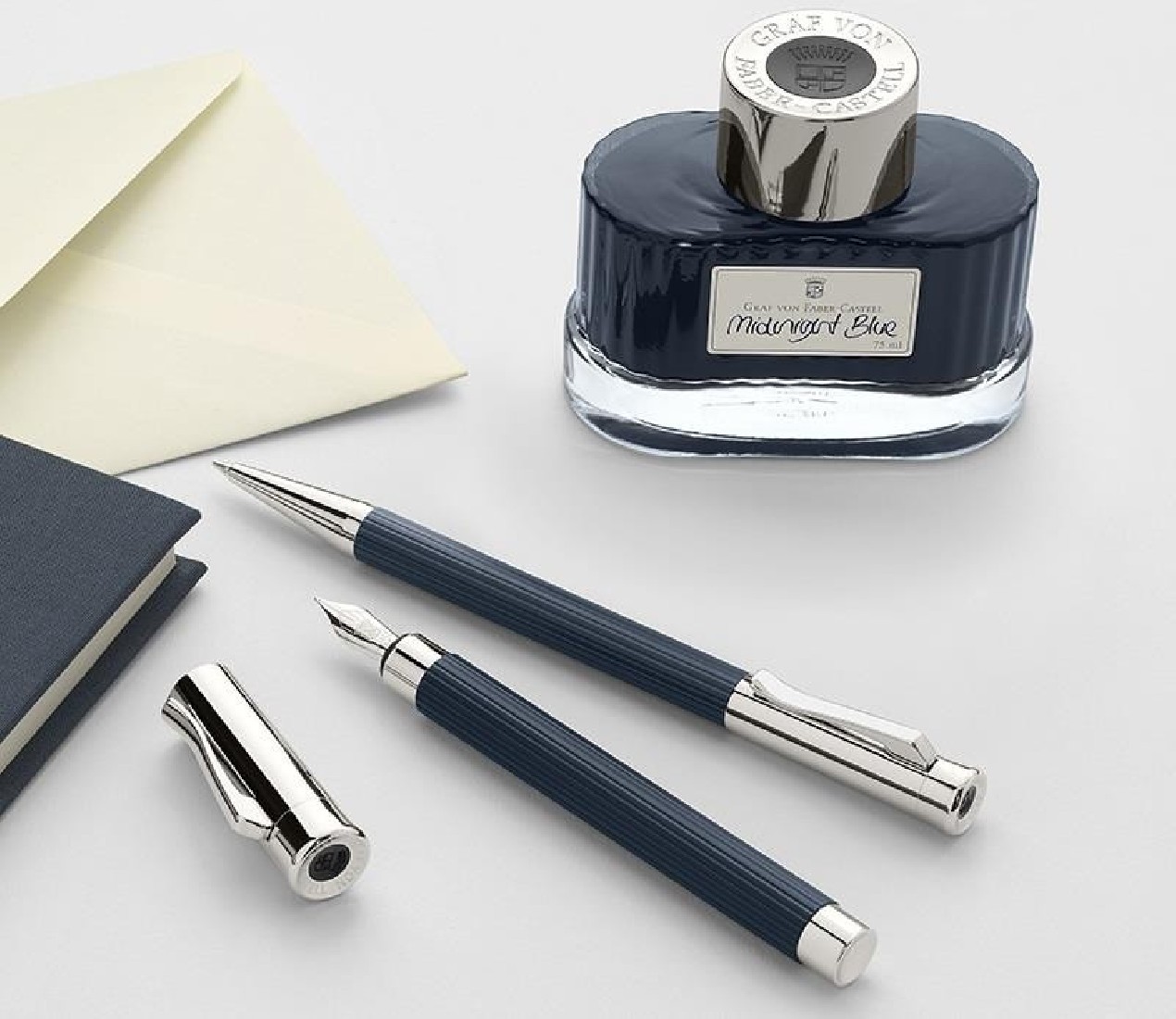 Graf Von Faber Castell 1417110 Tamitio, Night Blue, Fountain Pen