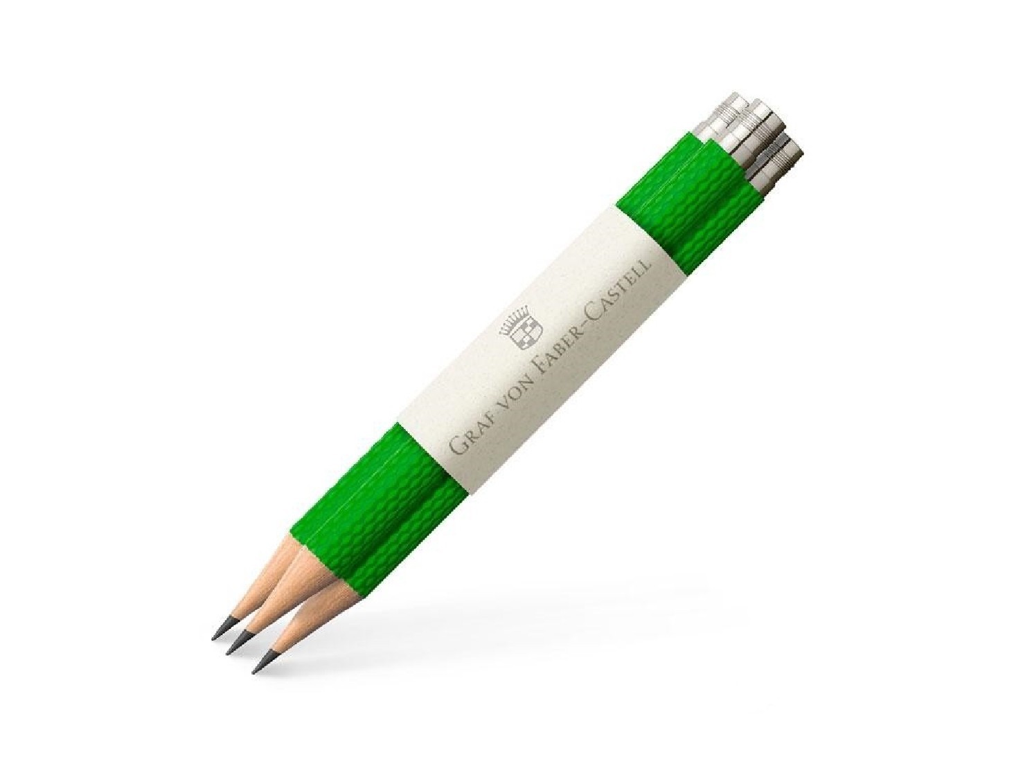 3 pocket pencils Guilloche, Viper Green 118666 Graf Von Faber Castell