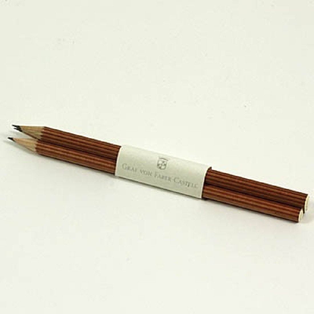 Graf Von Faber Castell set of 3 brown pencils with dipped end 118637