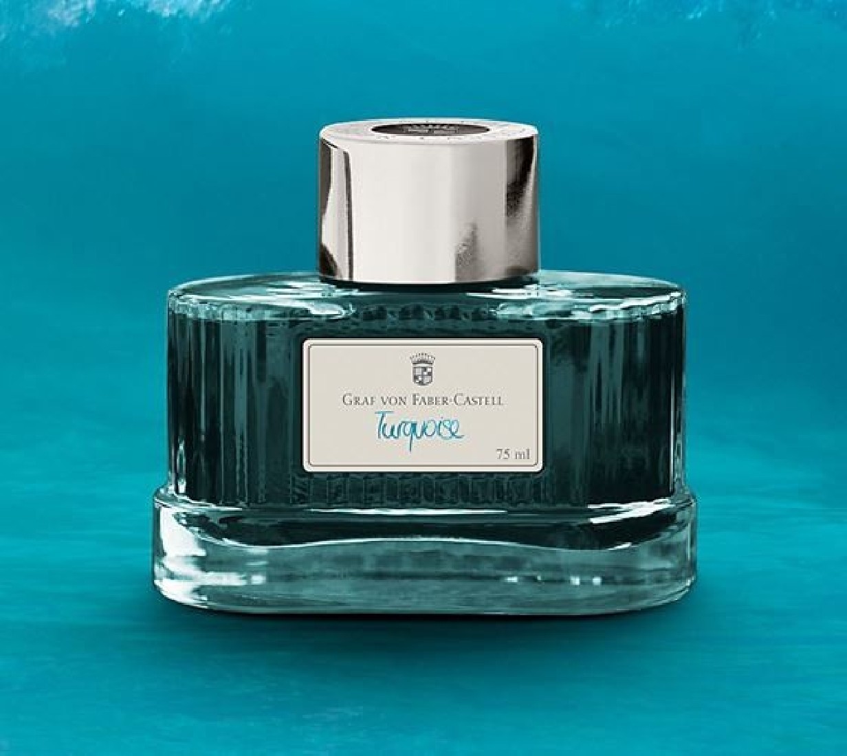 Graf von Faber-Castell Turquoise 141010  Fountain Pen Ink 75ml