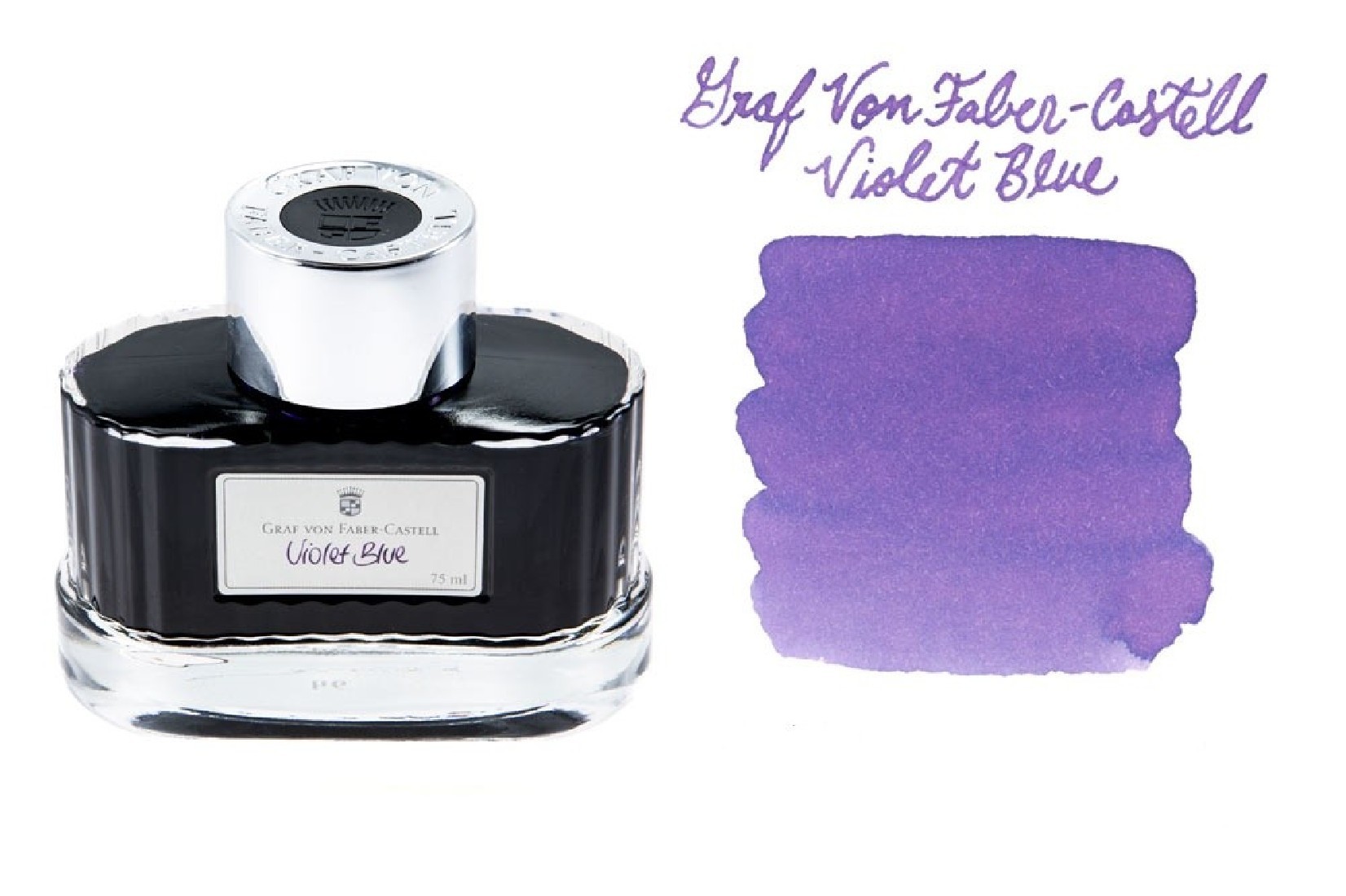 Graf von Faber-Castell Violet Blue 141006 Fountain Pen Ink  75ml