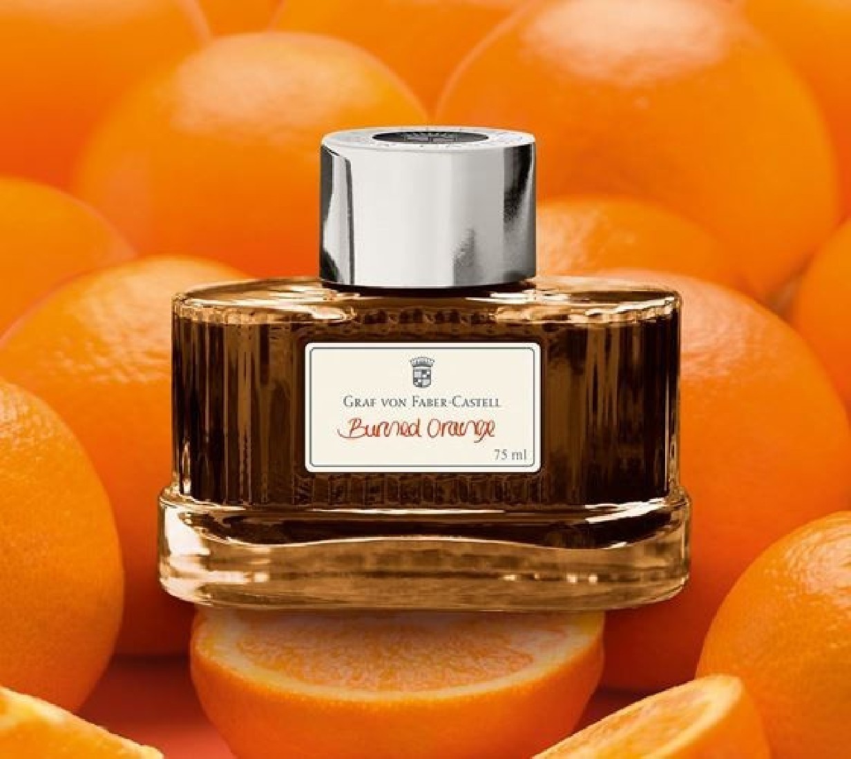 Graf von Faber-Castell Burned Orange 141011 Fountain Pen Ink 75ml