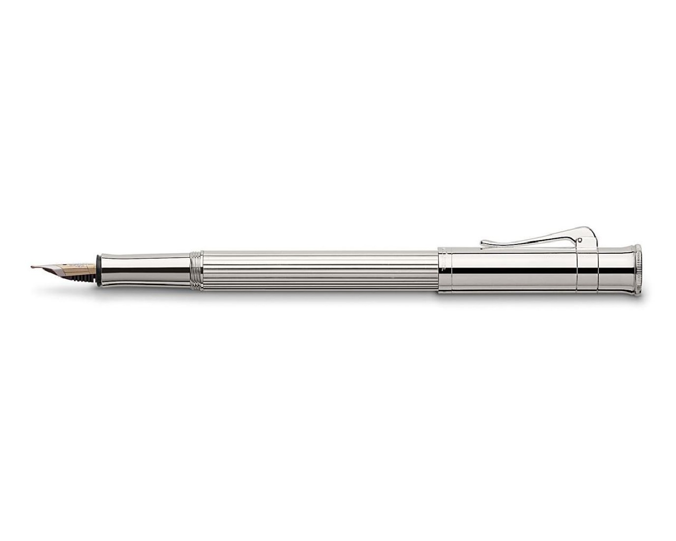 Graf Von Faber Castell Platinum  Plated Fountain Pen 145565