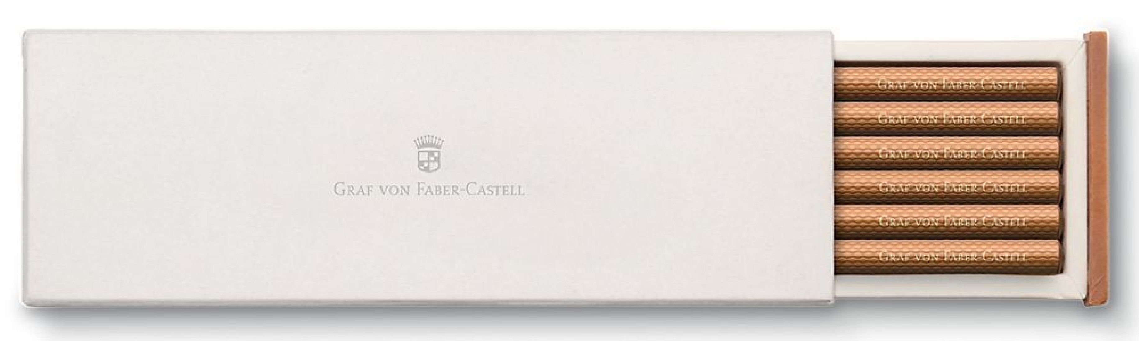 Graf Von Faber Castell Set desk accessories Epsom Grained Leather Cognac 118576