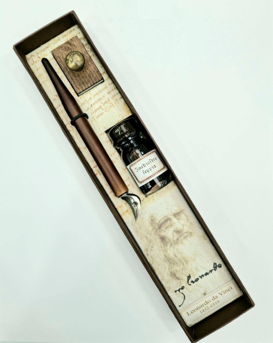 Francesco Rubinato calligraphy set Leonardo Da Vinci LEVI/02