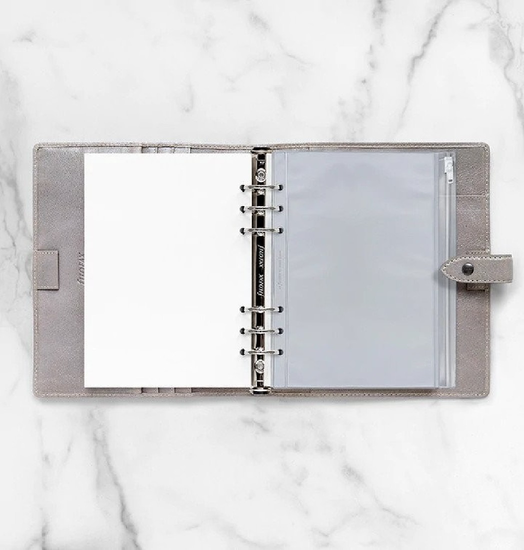 Filofax Refill Organizer A5 Zip Lock Envelope 343618