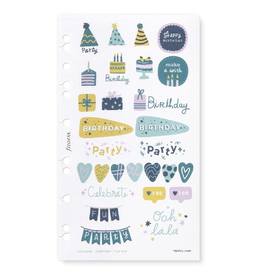 Refill Everyday Stickers 132835 Filofax