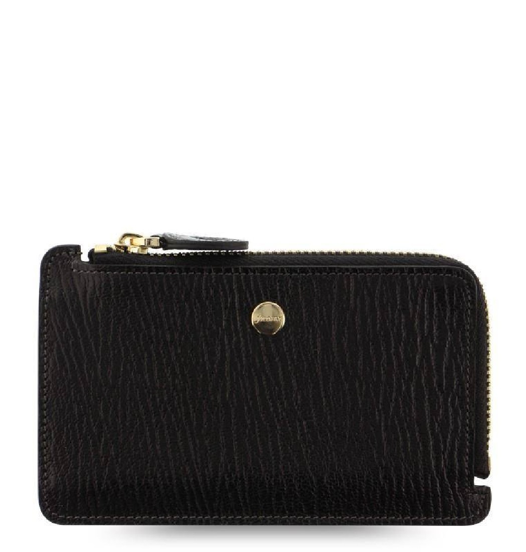 Chester Zip Card Holder Black Filofax