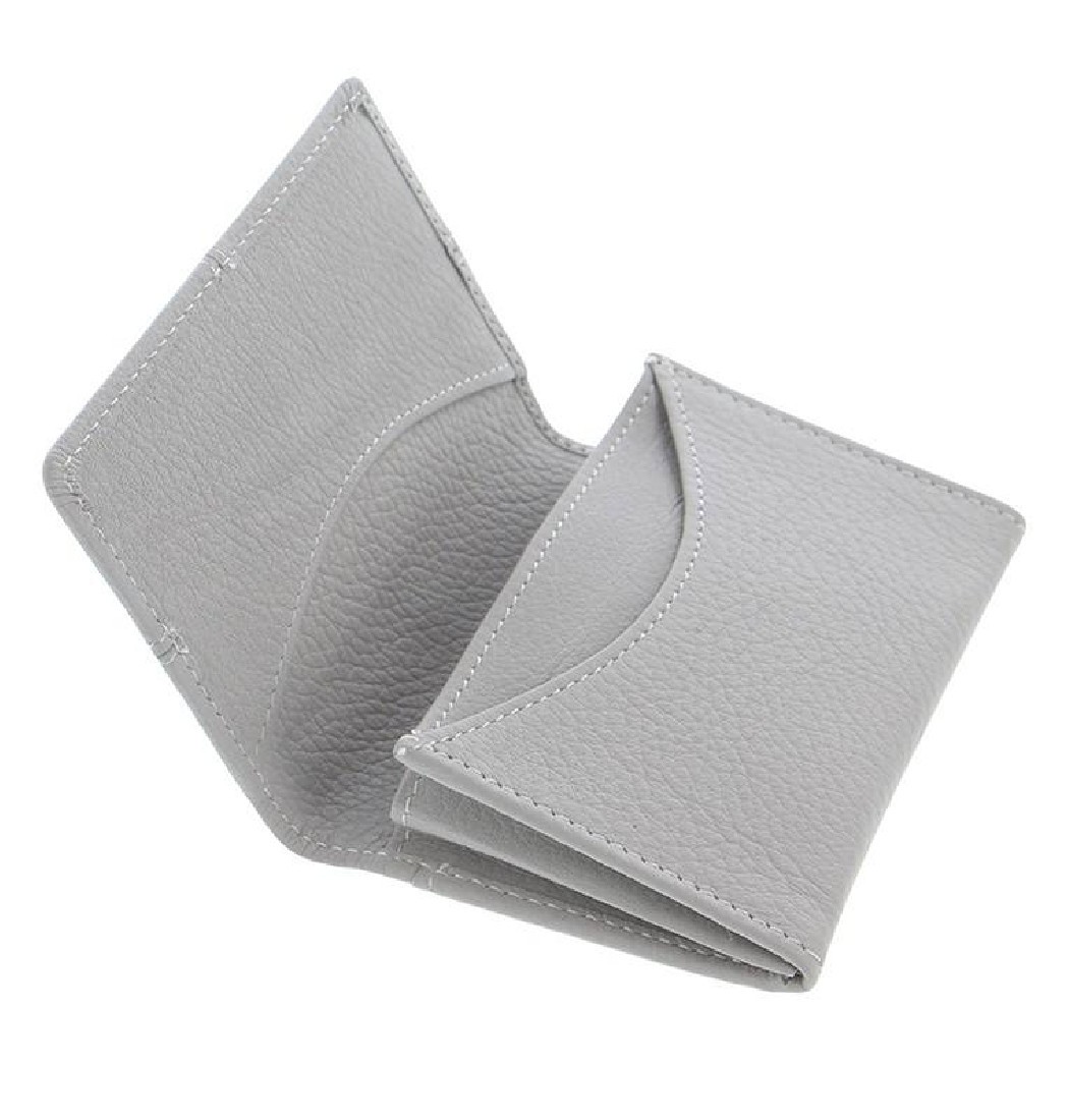 Classic Stitch Soft Business Card Holder Grey Filofax