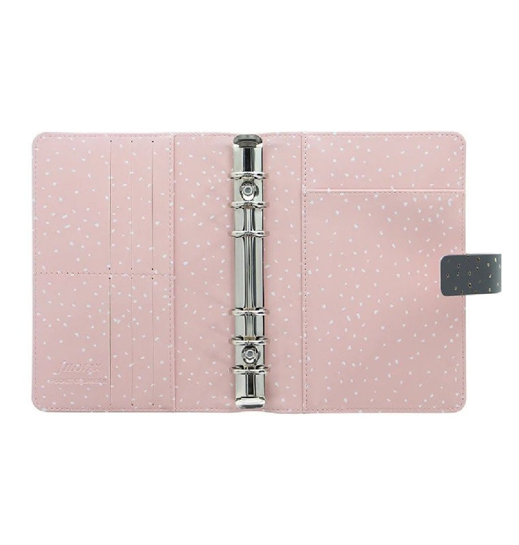 Filofax Organiser Pocket Confetti Charcoal 028724