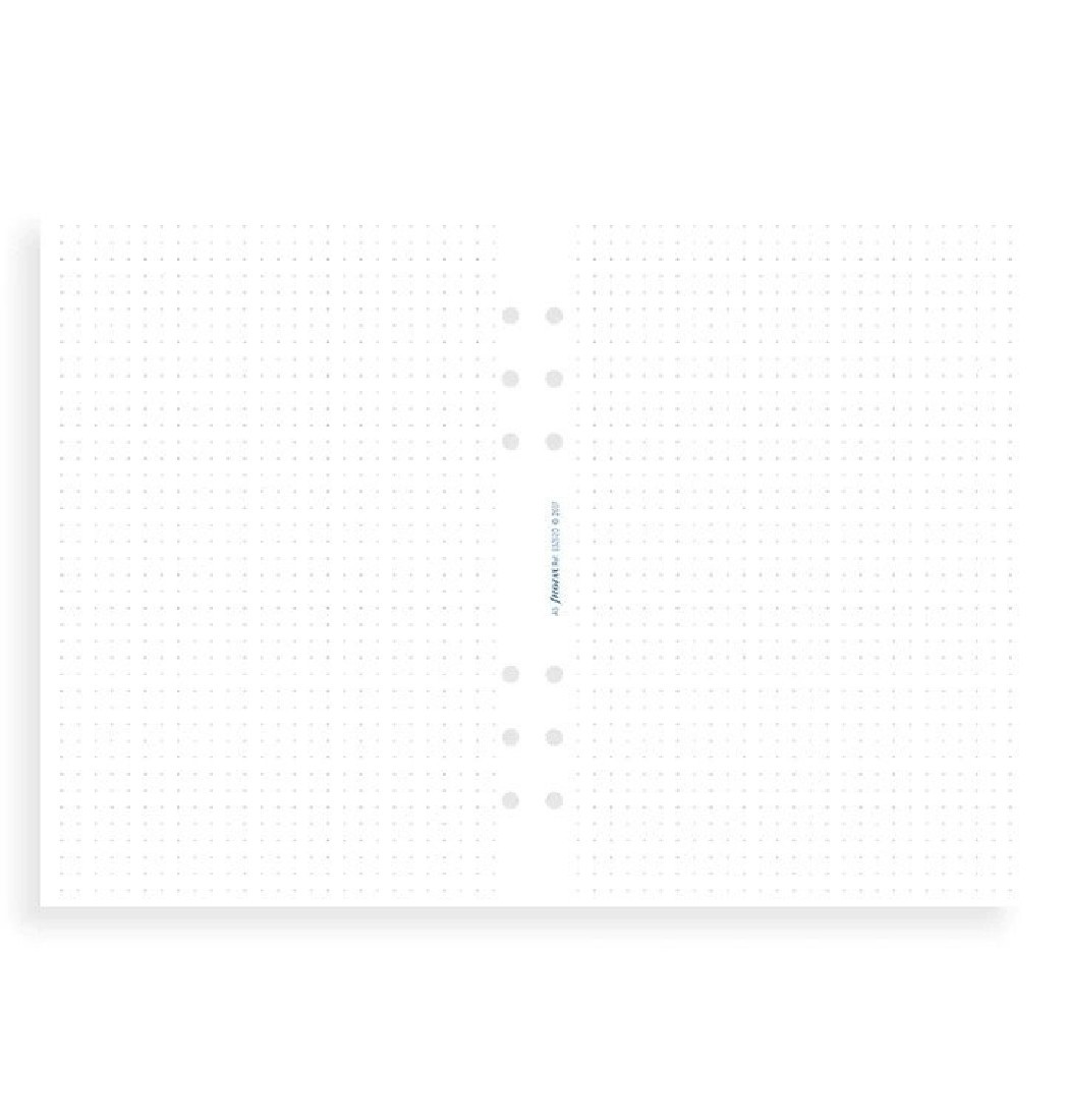 Filofax Refill A5 white dotted paper 132620