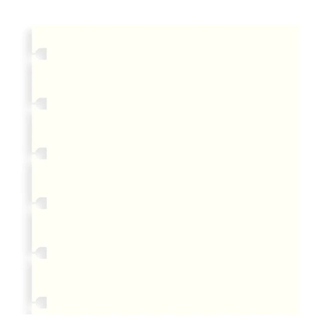Filofax Notebook Plain Paper Refill - A5 152451