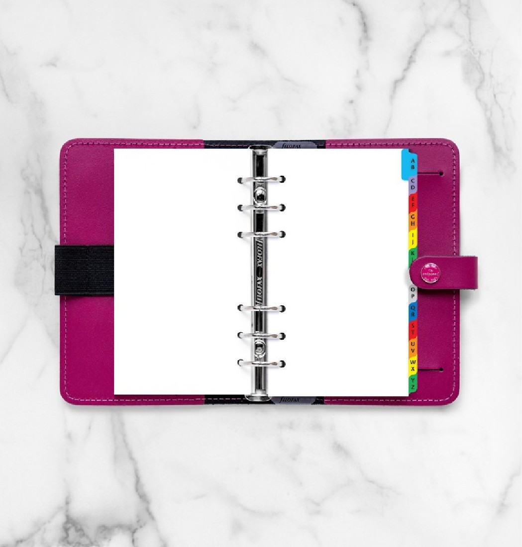 Filofax A-Z Dividers with Coloured Tabs - Personal 131608 FX