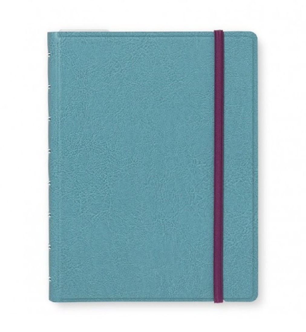 Filofax Notebook Refillable Ruled A5 Neutrals Teal, 179522