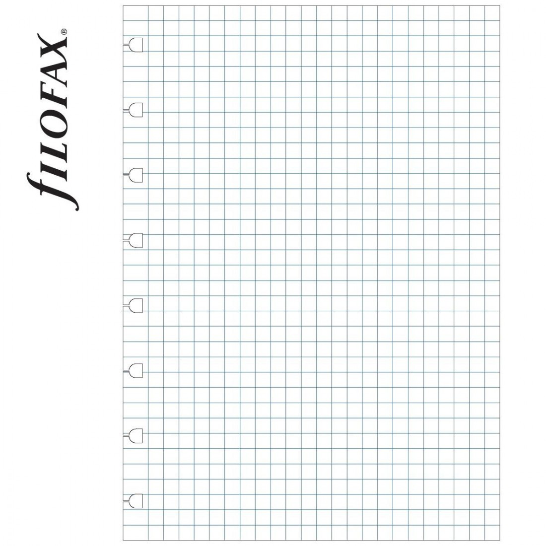 Refill A5 White Squared 152905 FILOFAX