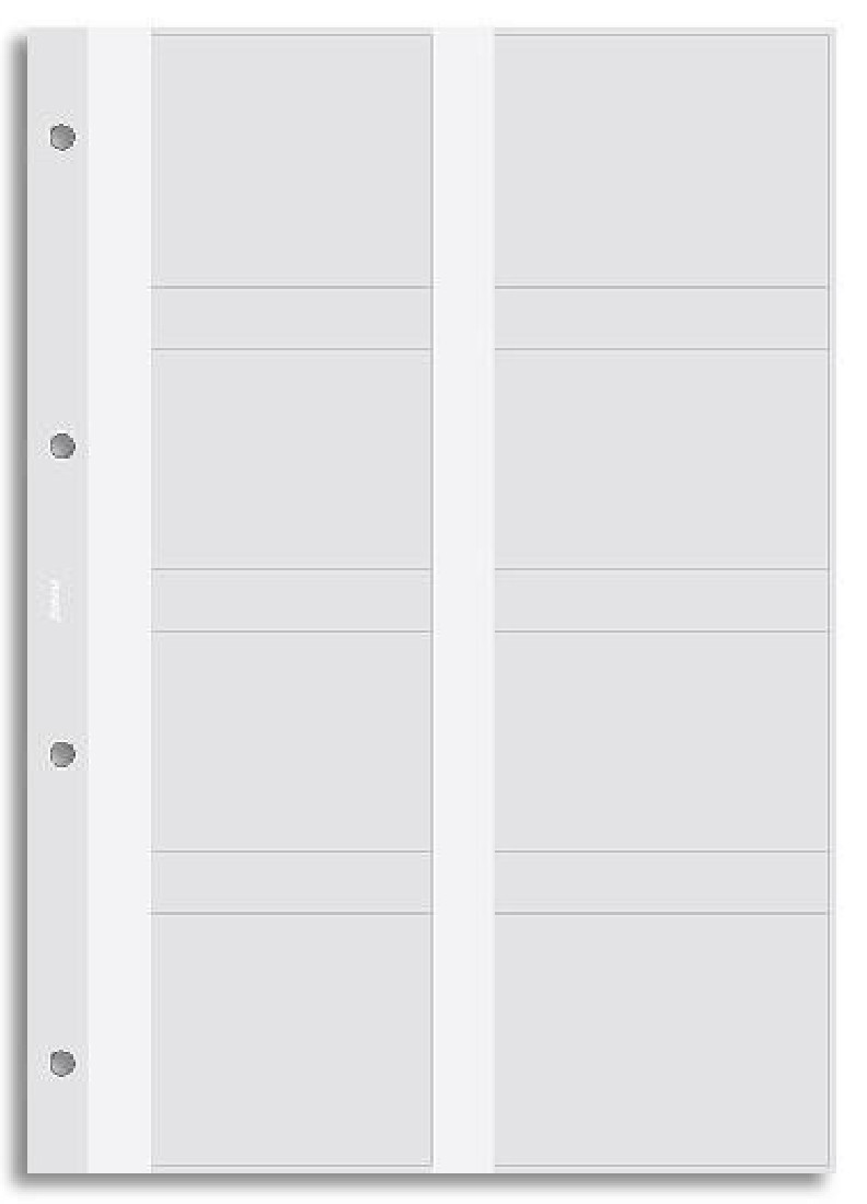 Filofax Refill  A4 Business Card Holder Double sided 293616