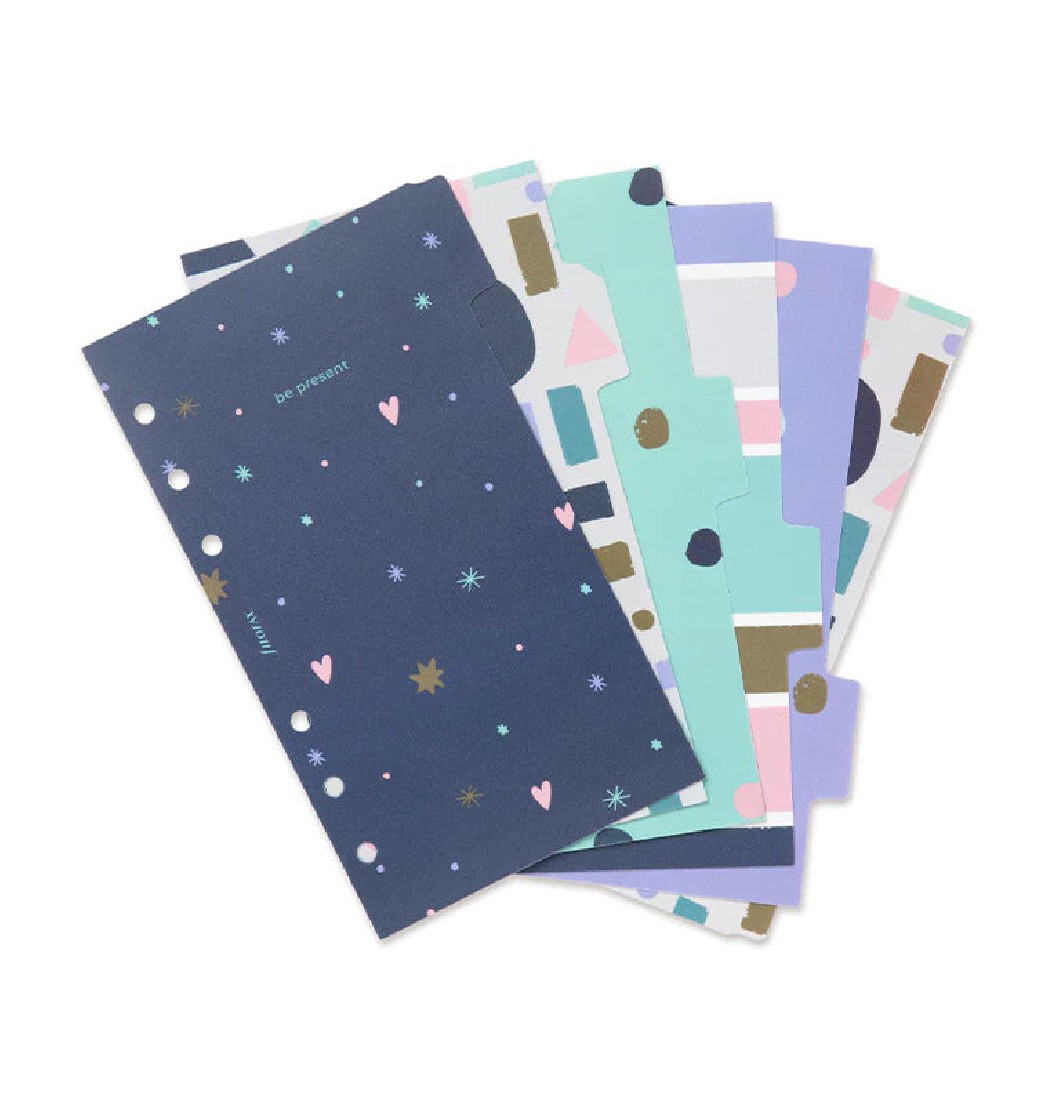 Filofax Refill Personal Dividers Good Vibes 132903