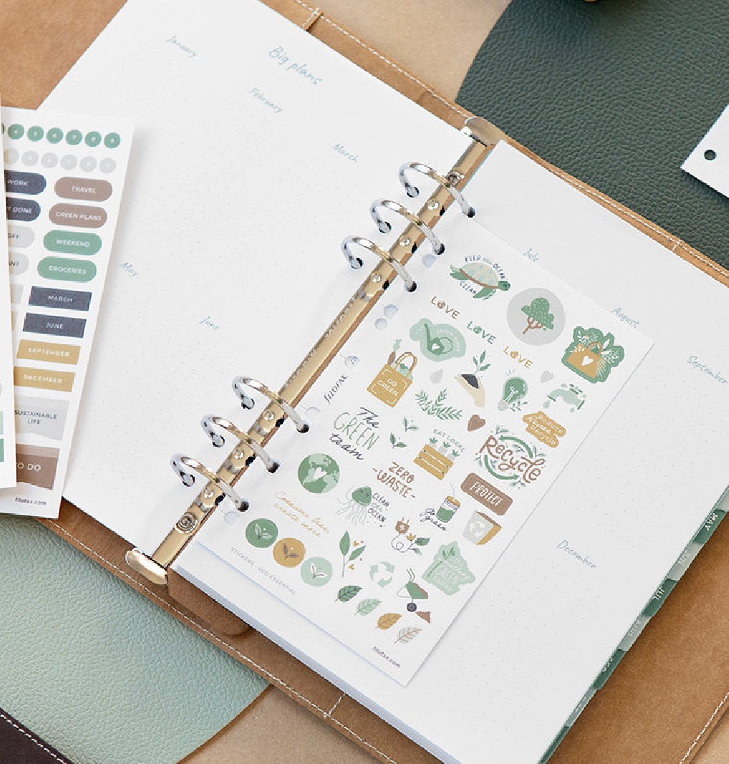 Refill Eco Essential Stickers 132854 Filofax
