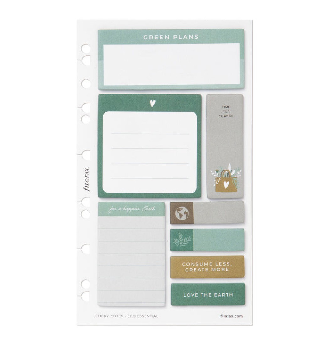Eco Essential Sticky Notes 132901 Filofax