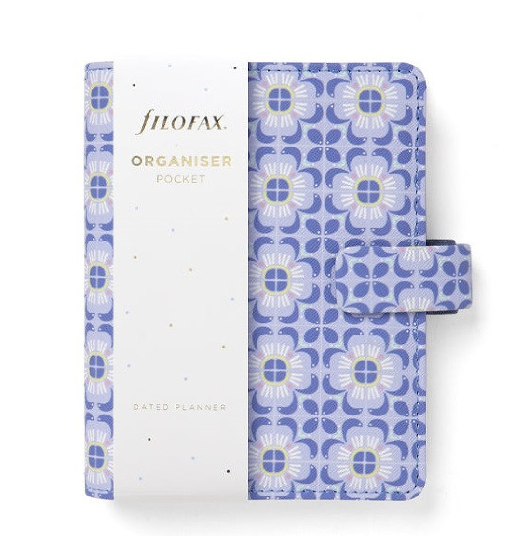 Filofax Organiser Pocket Mediterranean Blue 022688