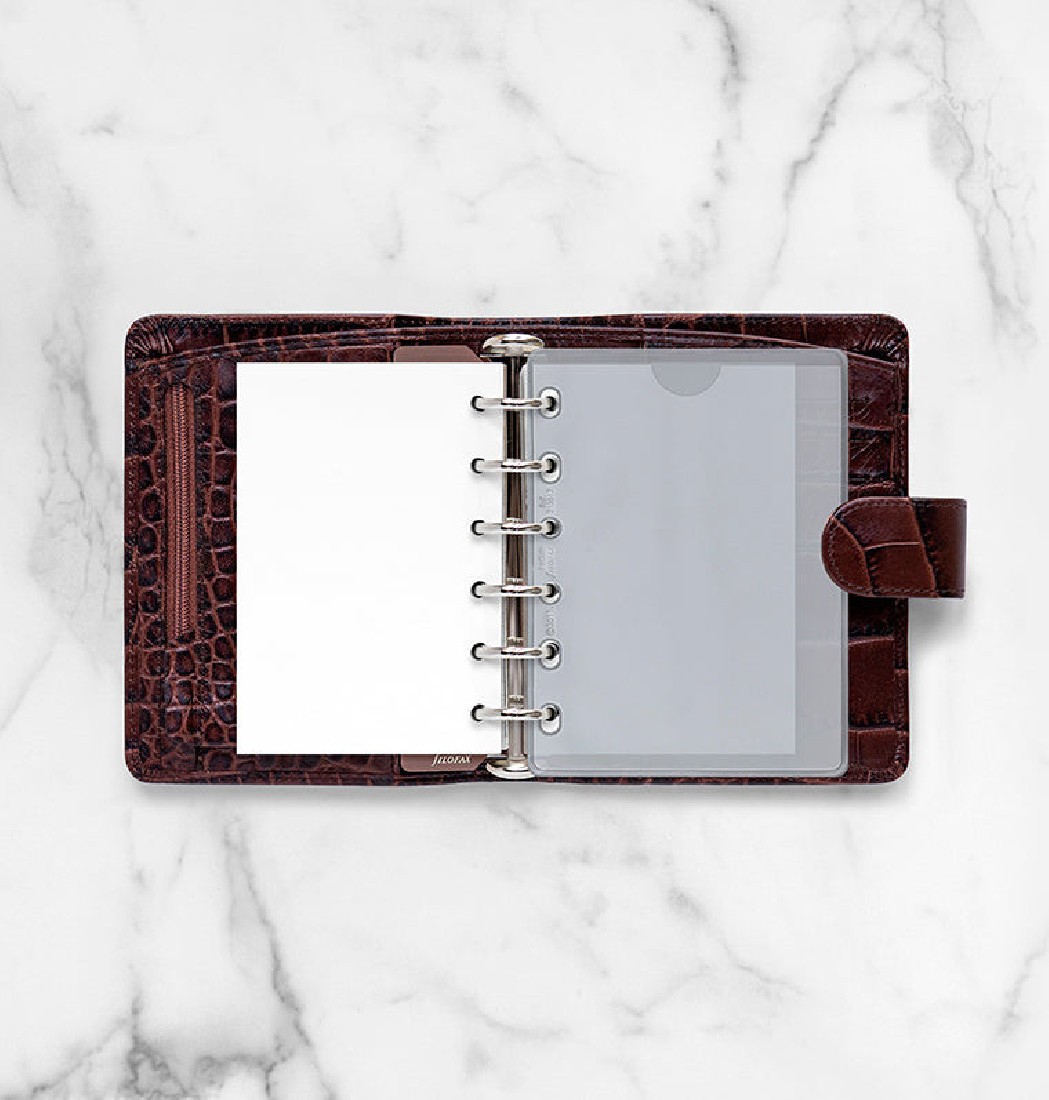 Refill Organizer Pocket Transparent Envelope Top Opening 213612 Filofax