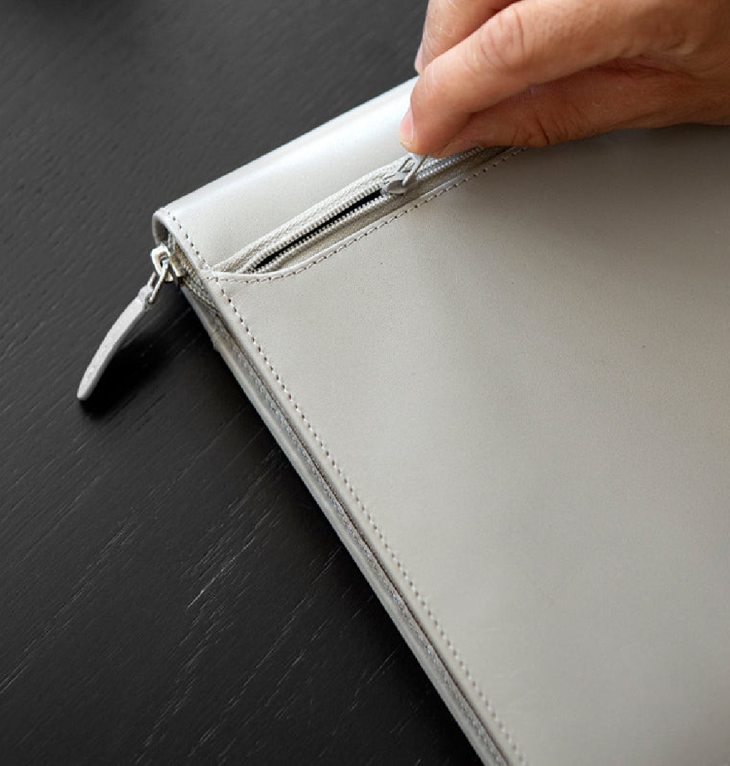 Filofax Organizer Personal Lockwood ZIp Concrete 022665