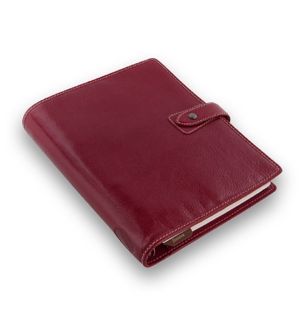 Filofax Organiser A5 Leather Malden Red 021703