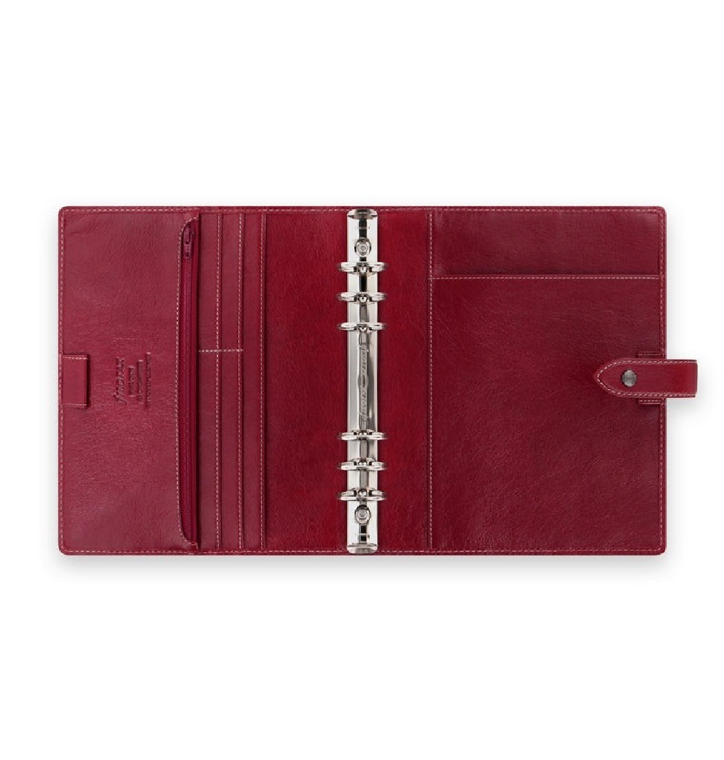 Filofax Organiser A5 Leather Malden Red 021703
