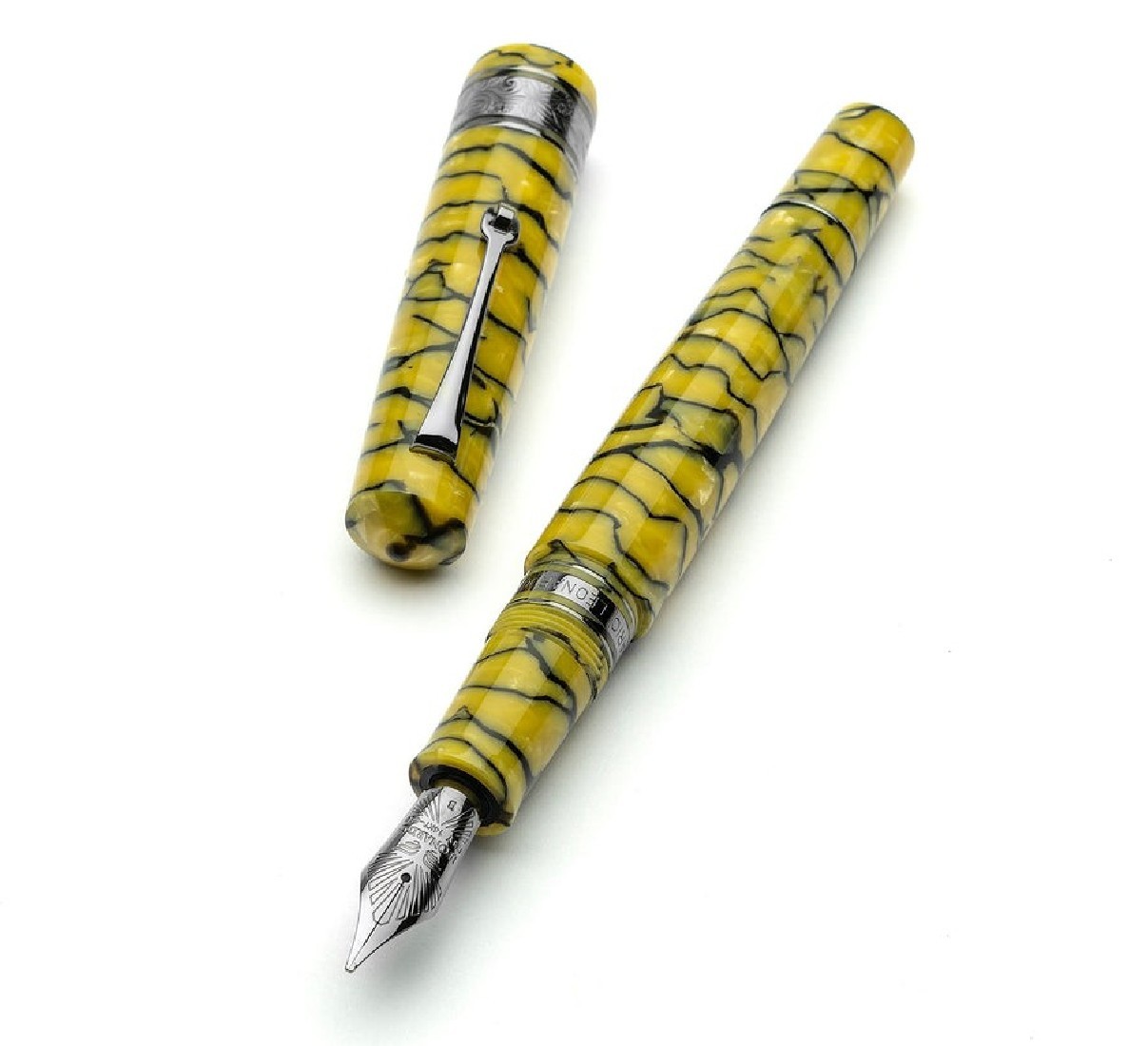 Leonardo Officina Italiana Cinquantesimo 50th Rediscover Ruthenium trim Fountain Pen