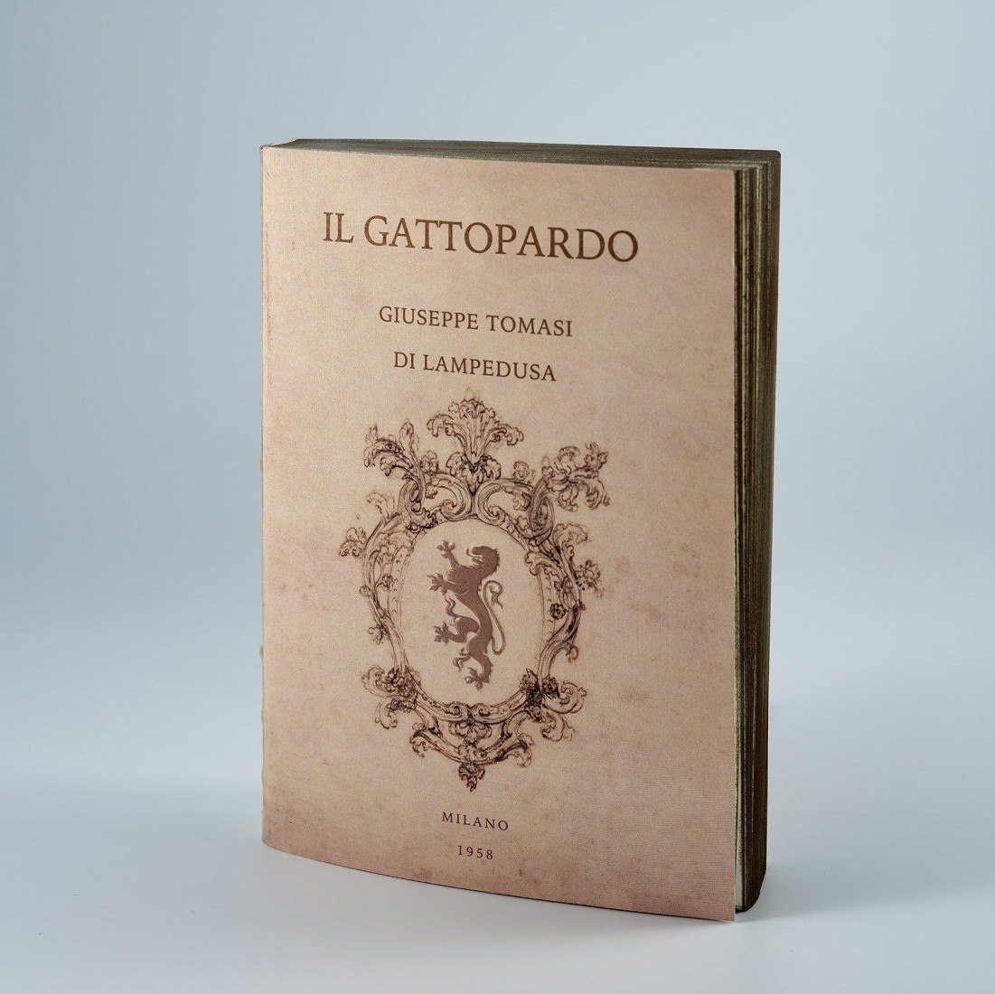 ANTIQUE NOTEBOOK Il Gattopardo LIBRI MUTI