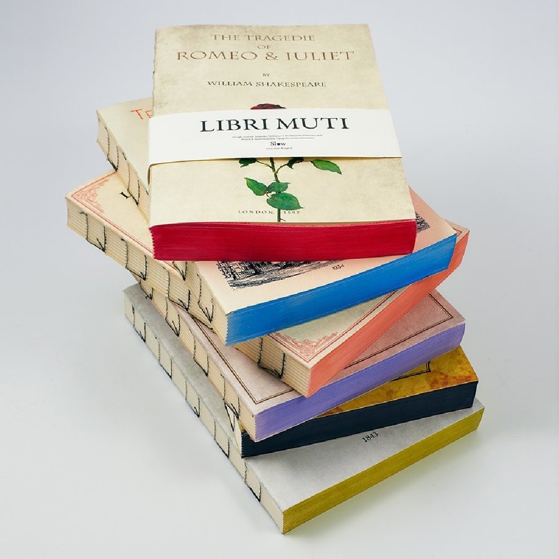 ANTIQUE NOTEBOOK Il Gattopardo LIBRI MUTI