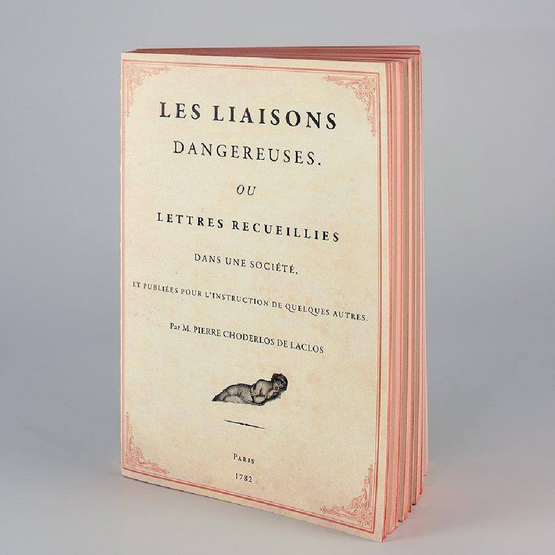 ANTIQUE NOTEBOOK Les liaisons dangereuses LIBRI MUTI