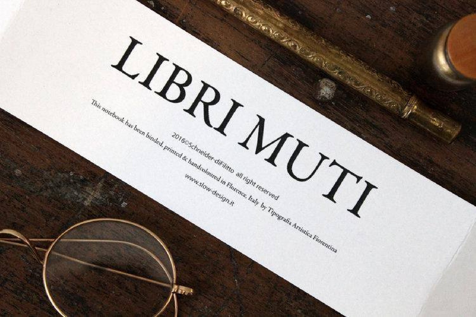 ANTIQUE NOTEBOOK Les liaisons dangereuses LIBRI MUTI