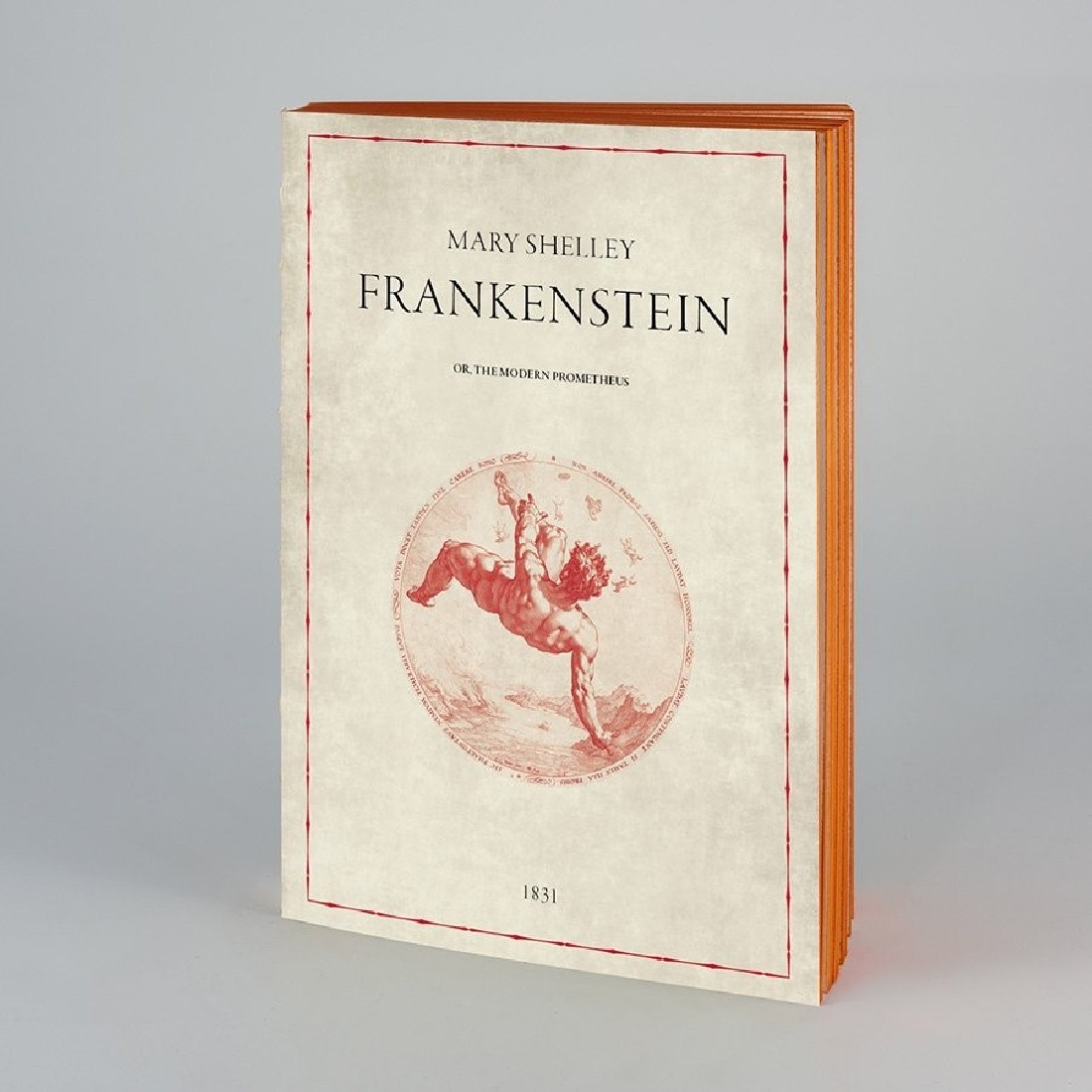 ANTIQUE NOTEBOOK Frankenstein LIBRI MUTI