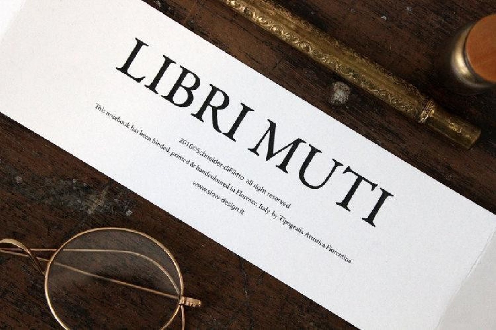 ANTIQUE NOTEBOOK Une Saison en enfer LIBRI MUTI