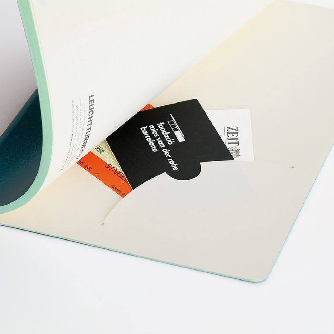 Leuchtturm 1917 Jottbook Double A5 Ice and Royal Blue Ruled