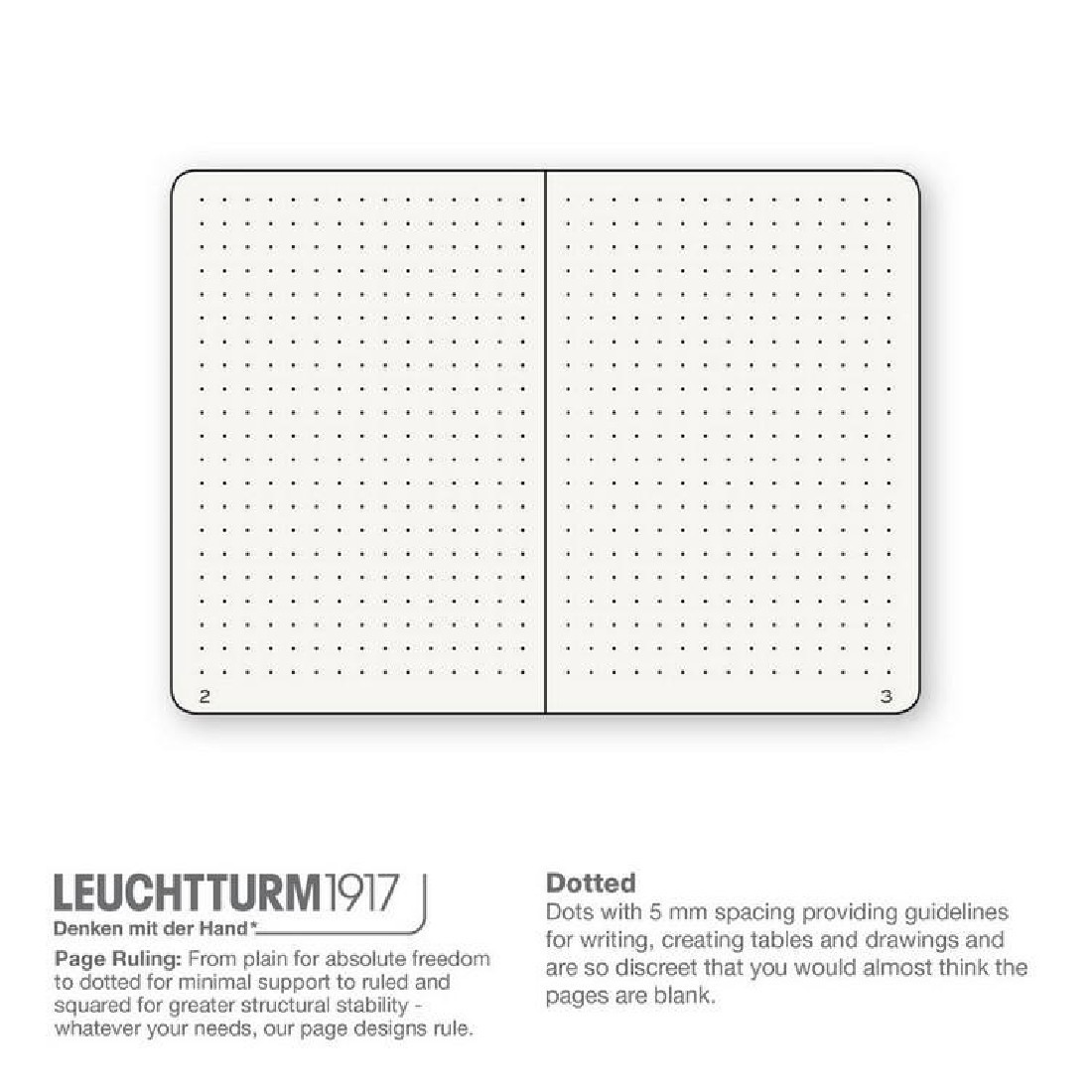 Leuchtturm 1917 Notebook A5 Ocean Dotted Soft Cover